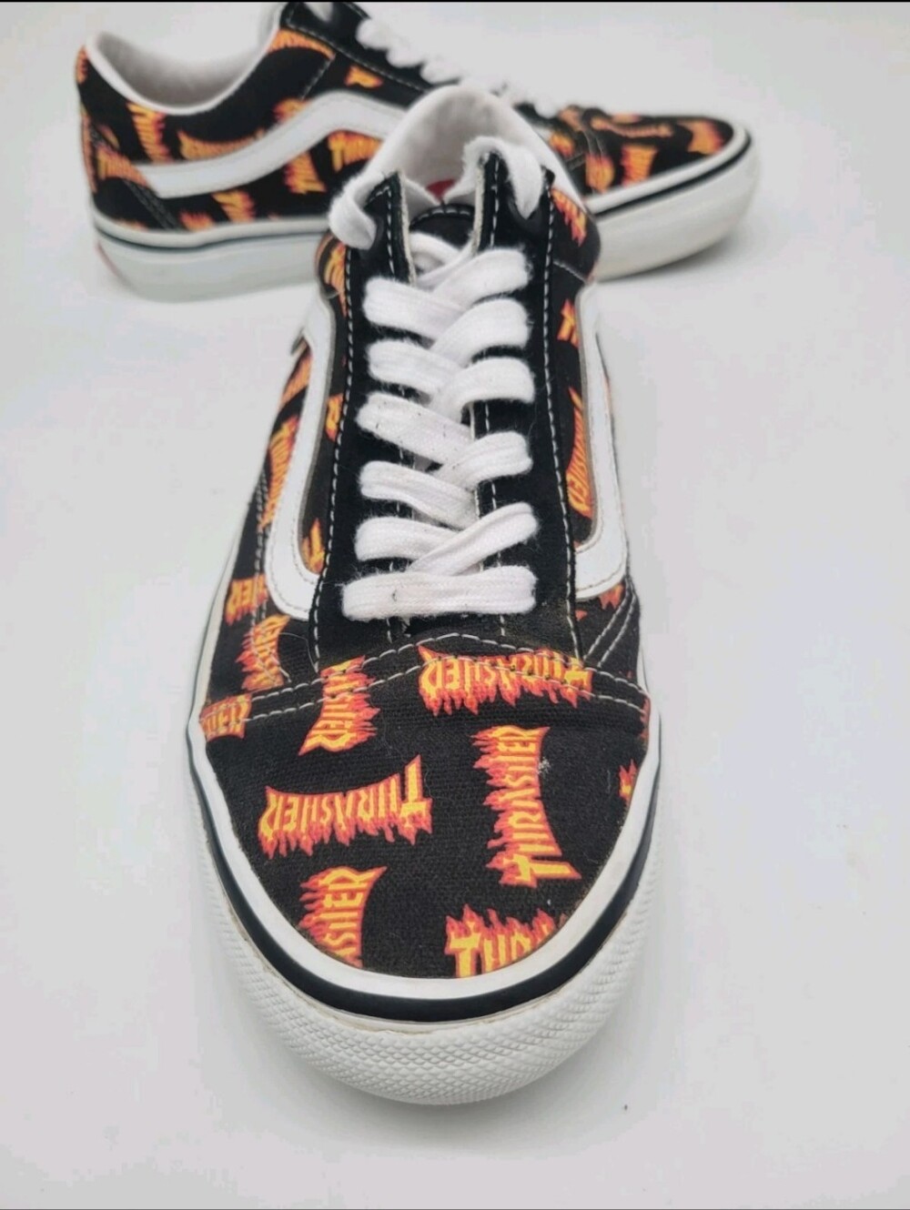 Vans  X Thrasher Shoes Old Skool Skateboarding Sneakers Skater Sk8 Low M6 W 7.5